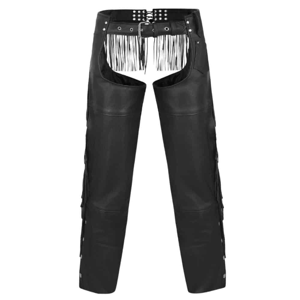 Handcrafted Fringe Leather Chaps for Adventure Seekers - Leather Chaps ...