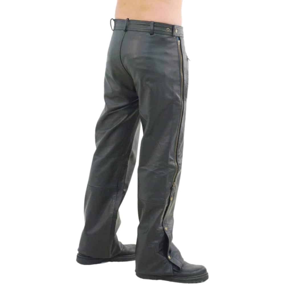 Mens leather chaps, Motorcycle Chaps - Leather Chaps Maker