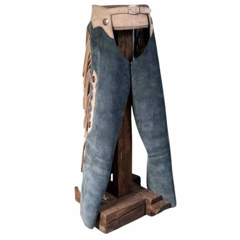 Rare Suede Leather Chaps | Rare Suede Riding Leather Chaps!